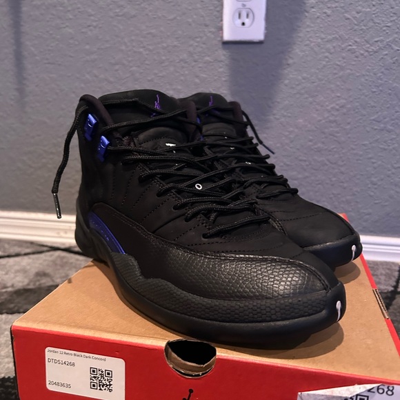 Jordan 12 dark concord size 9.5 $185 main image 5
